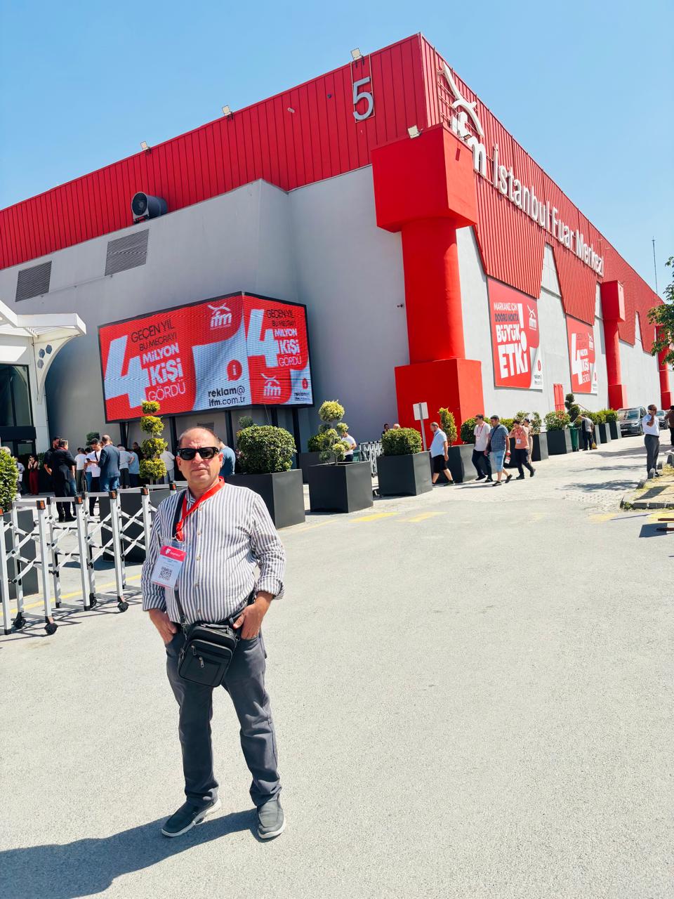 Al-Amer Import & Export General Manager Visits Confectionery and Sweets Fair in Istanbul